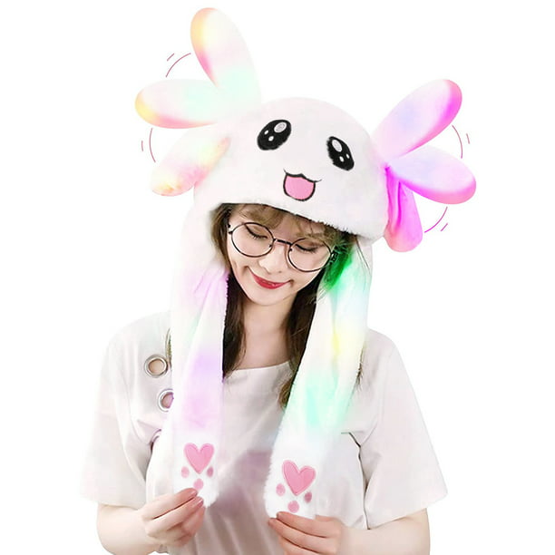 Rabbit Hat Bunny Durable Cap Hat  Ear Animal for Cosplay 1 Pcs Party Activity